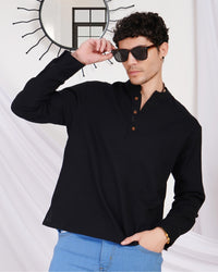 Griffin night-onyx cotton shirt
