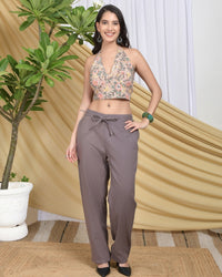 Juniper drift organic cotton trouser