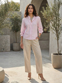 Cirelle pink whisper cotton shirt