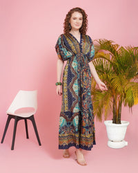 Tahlia sapphire sunset maxi dress