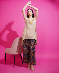 Twilight twist asymmetrical co-ord set