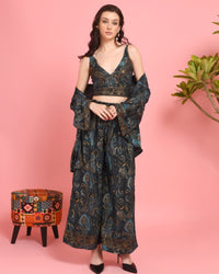 Serena moonlit bloom 3 piece co-ord set