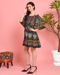 Rhea off-shoulder mini dress