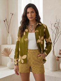 Elaria olive grove cotton co-ord set