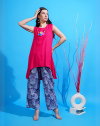 Funky fusion asymmetrical co-ord set