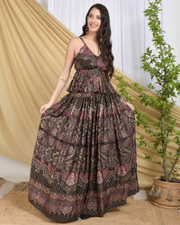 Luna mulberry bloom co-ord set