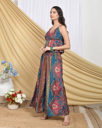 Aurelia sunset mosaic palazzo co-ord set