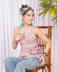 Seraphina rosemist spaghetti top