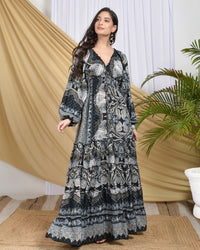 Vivienne midnight glow maxi dress