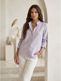 Aurelia lavender cloud shirt