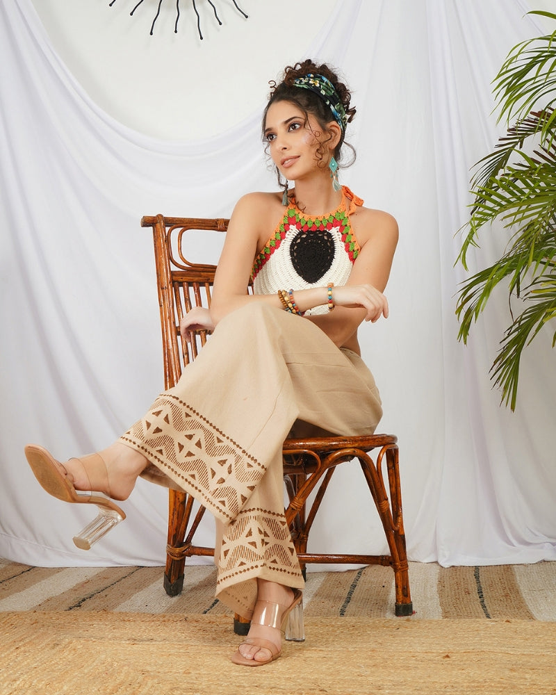 Sahara echo organic cotton trouser