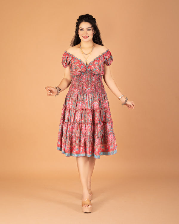 Boho blossom beauty dress