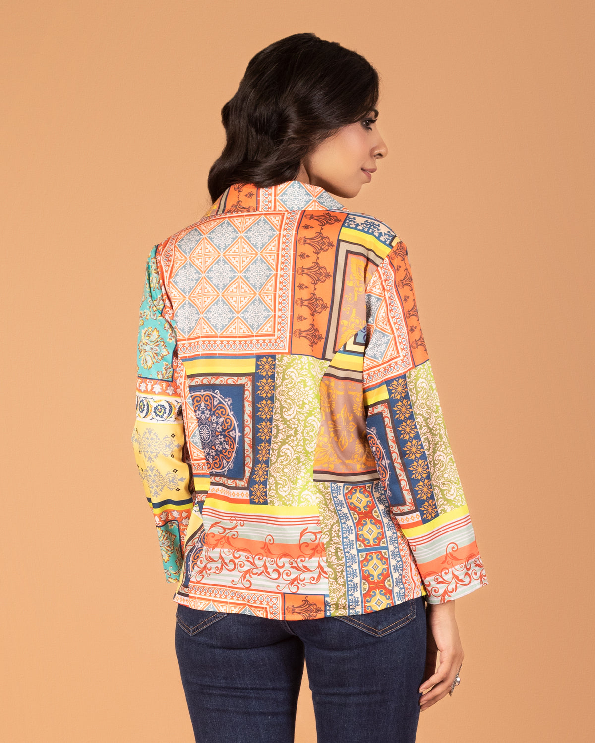 Funky bandana fusion jacket