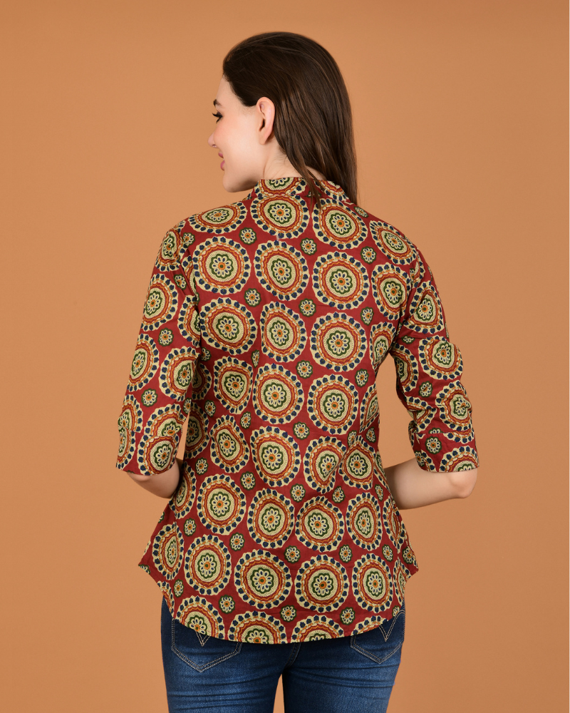 Kolam canvas shirt