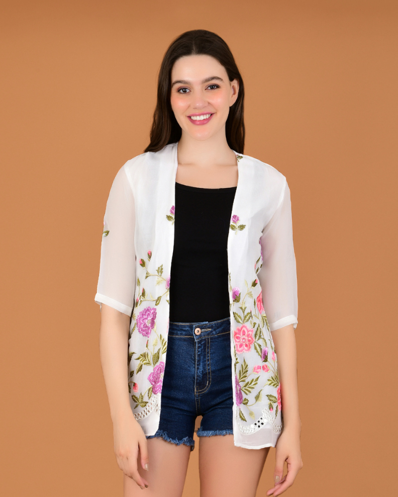 Lavender blush shrug