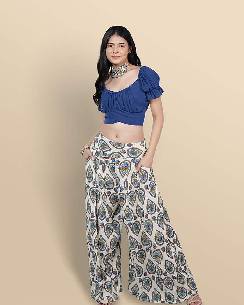 Moonlit mystique palazzo set