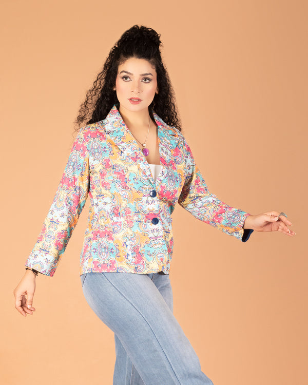 Paisley chic jacket