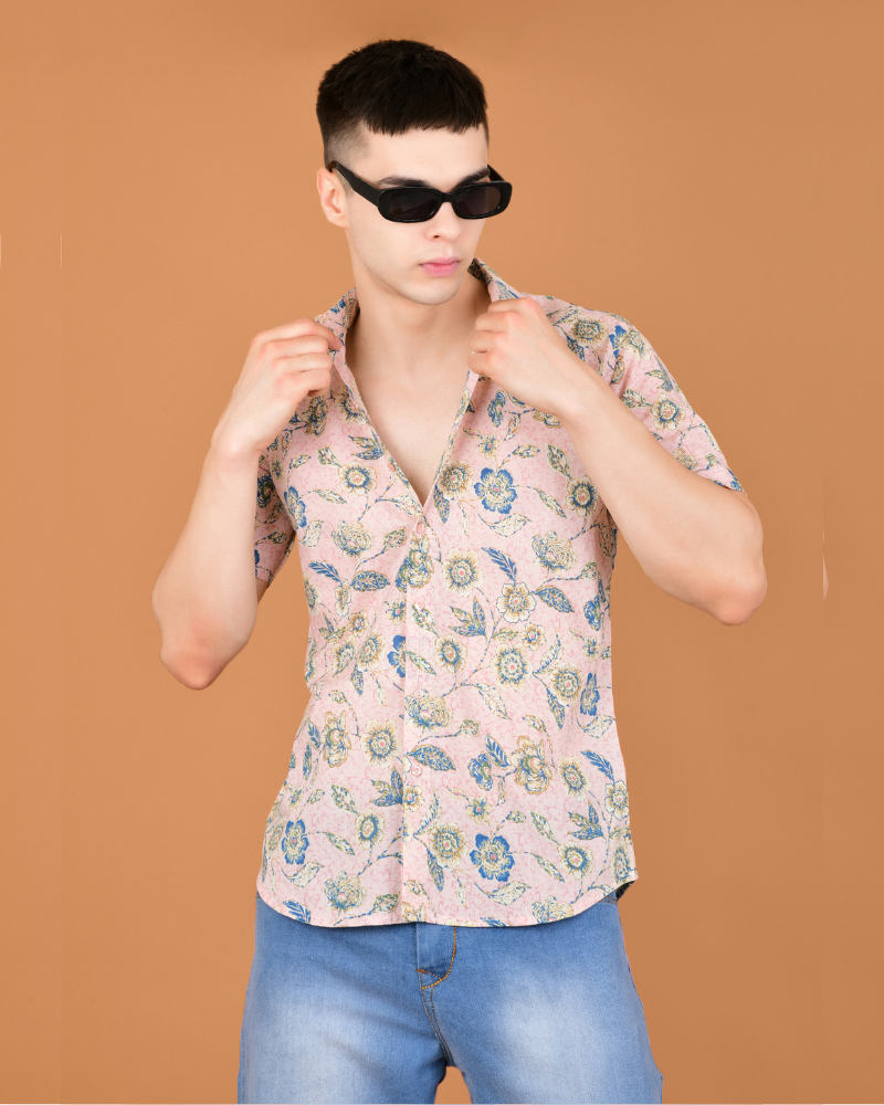 Pink grove cotton shirt