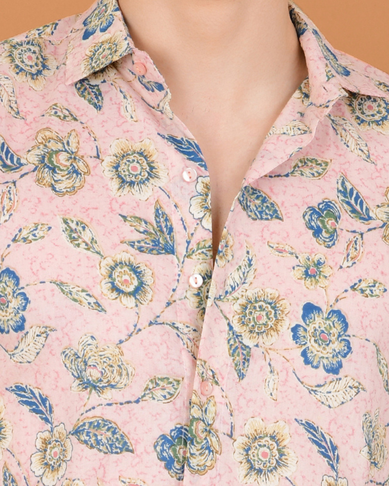 Pink grove cotton shirt